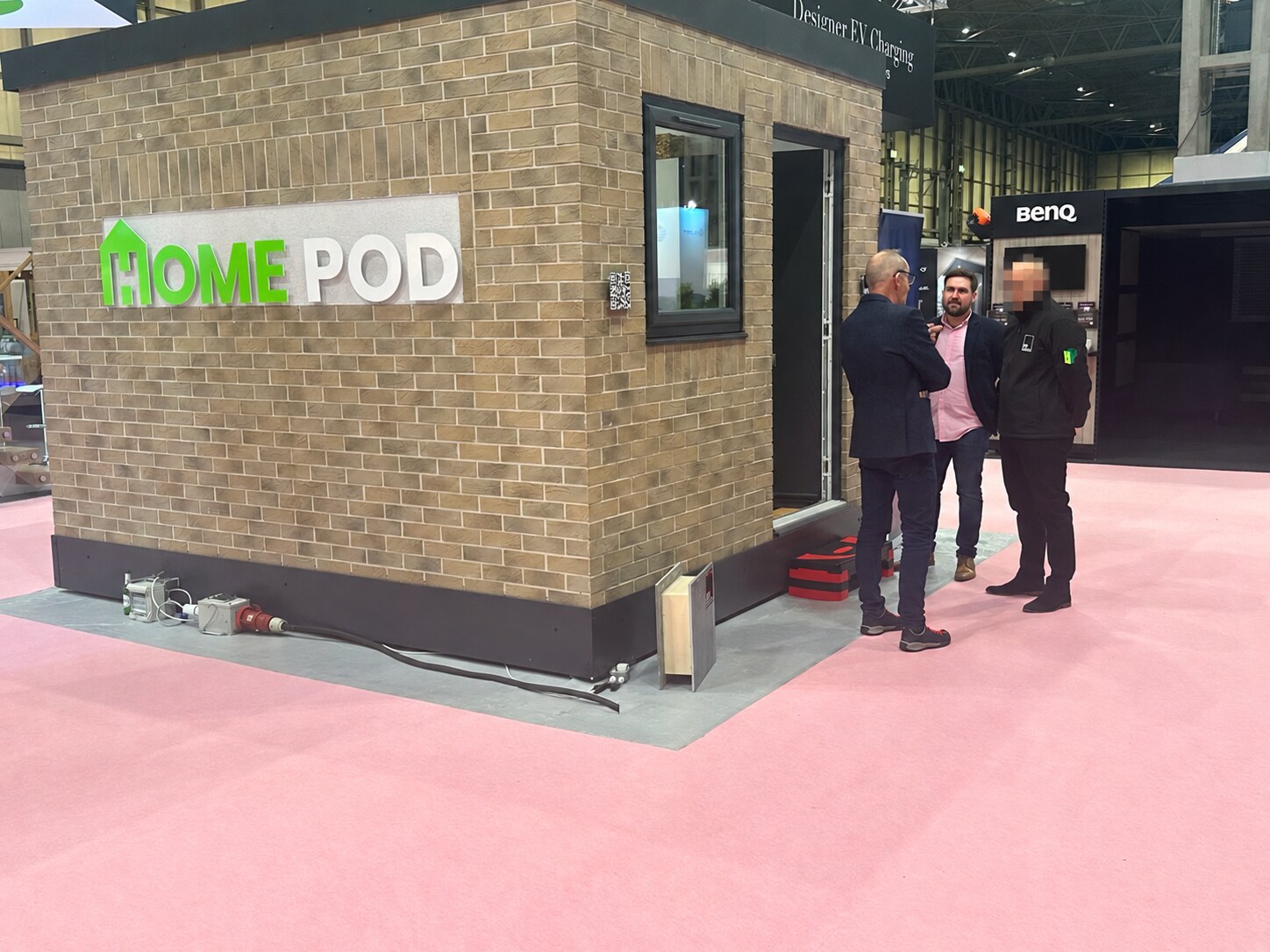 HomePod display and project discussions at Grand Designs Live